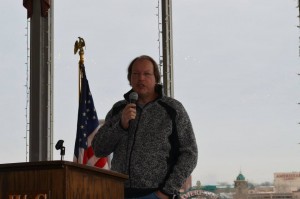 Professional Speaker Ken Tucker speaking at a local chamber of commerce