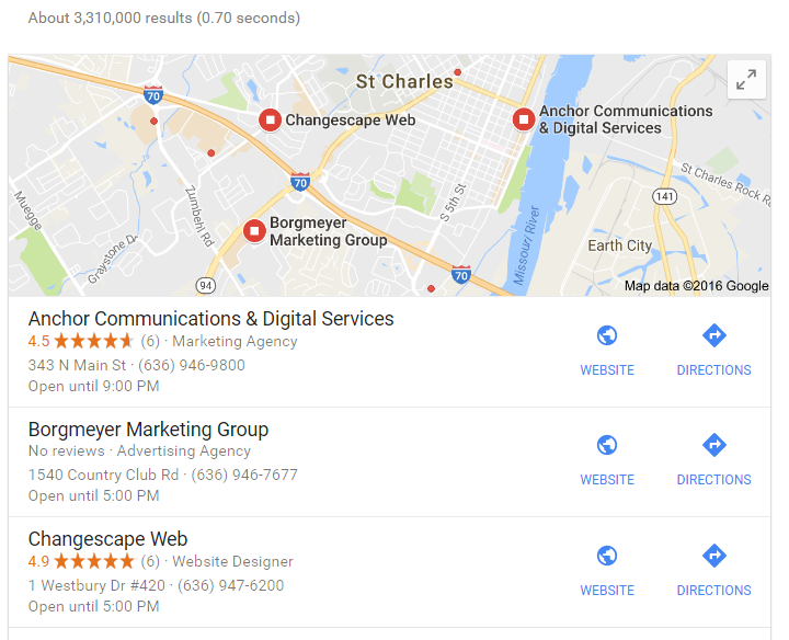 Google My Business St Charles