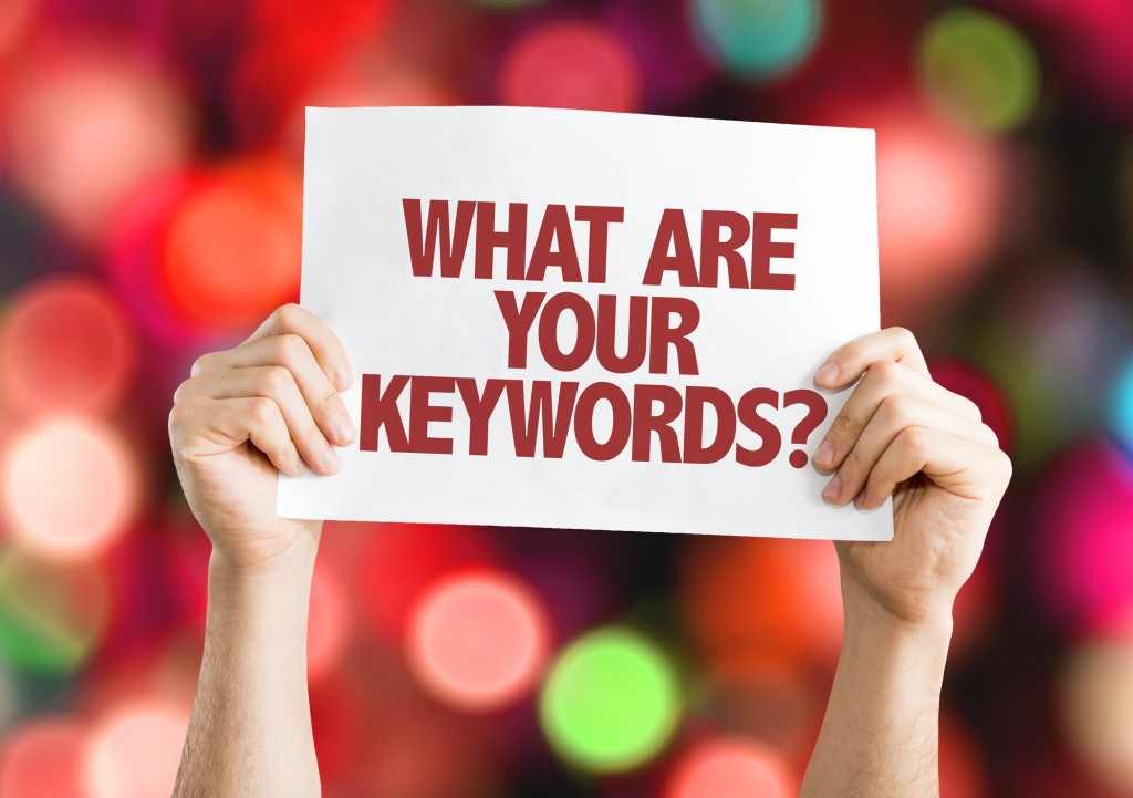 Find keywords for content - what are your keywords