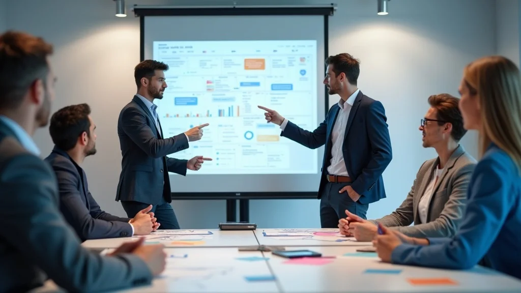 Project team mapping sprints and next steps for local SEO and AEO systemization in service business