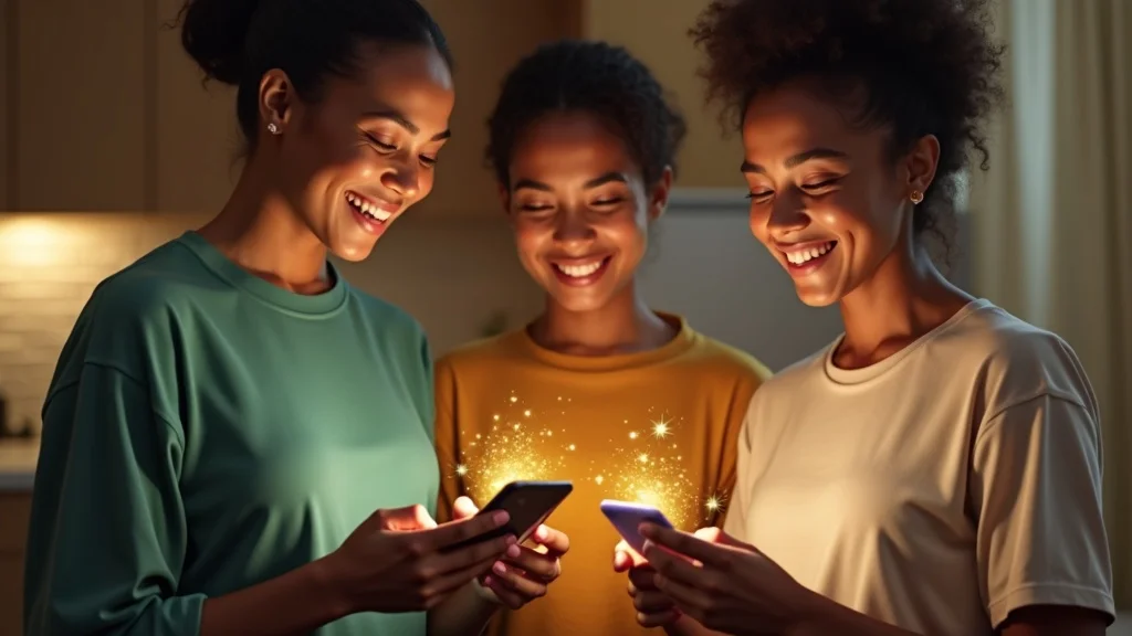 Clients leaving positive reviews for home service businesses on mobile devices. Local SEO and AEO in action.