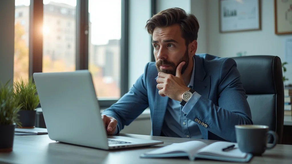 SEO audit St Charles expert reviewing audit report for local businesses in a modern St. Charles office