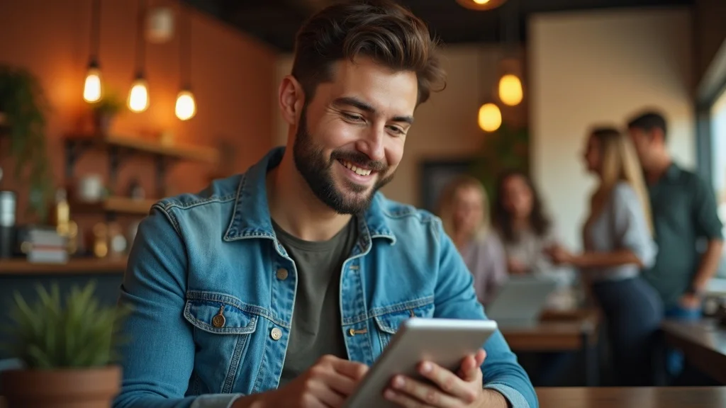 Empowered Albuquerque small business owner analyzing conversion stats with storybrand marketing analytics tools