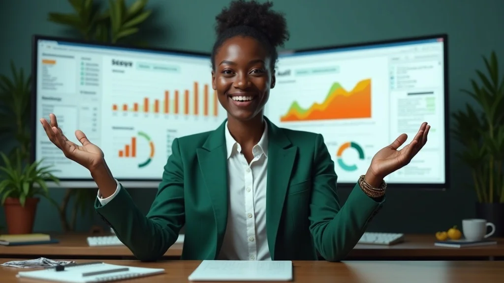SEO marketing consultant reviewing technical SEO audit results on dual screens for a local service business website