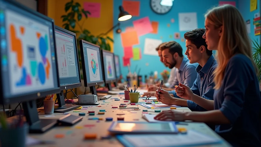 Painting contractor office team reacting to missed online lead notifications