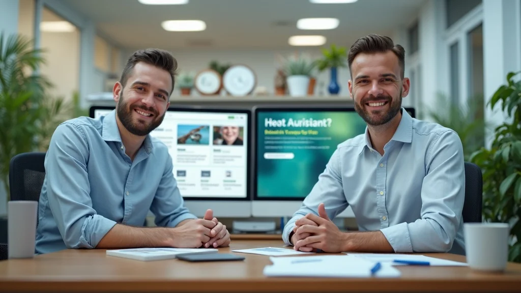 Side-by-side comparison of contractor Google Business Profiles showing before and after optimization with clear improvement in ratings, photos, and stats.