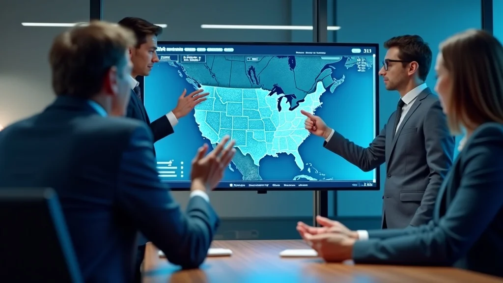 Marketing team designing zip code-targeted lead generation services using interactive mapping for local conversion.