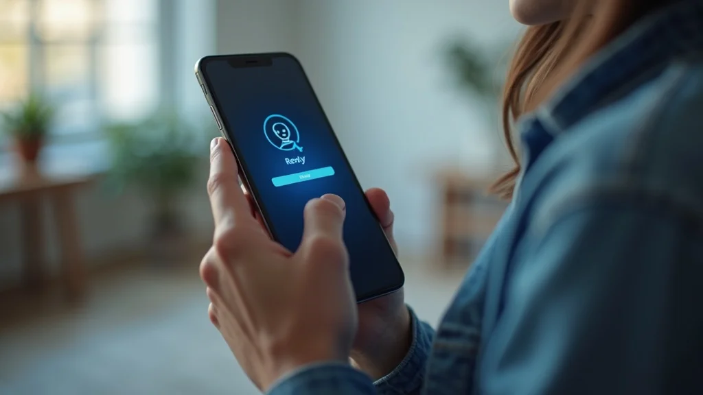 AI chatbots for painting businesses: Smartphone interface showing AI chatbot instantly replying to a painting service inquiry
