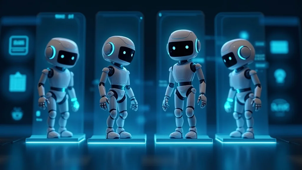 Feature comparison of top AI chatbots for cleaning businesses with platform icons and attribute highlights