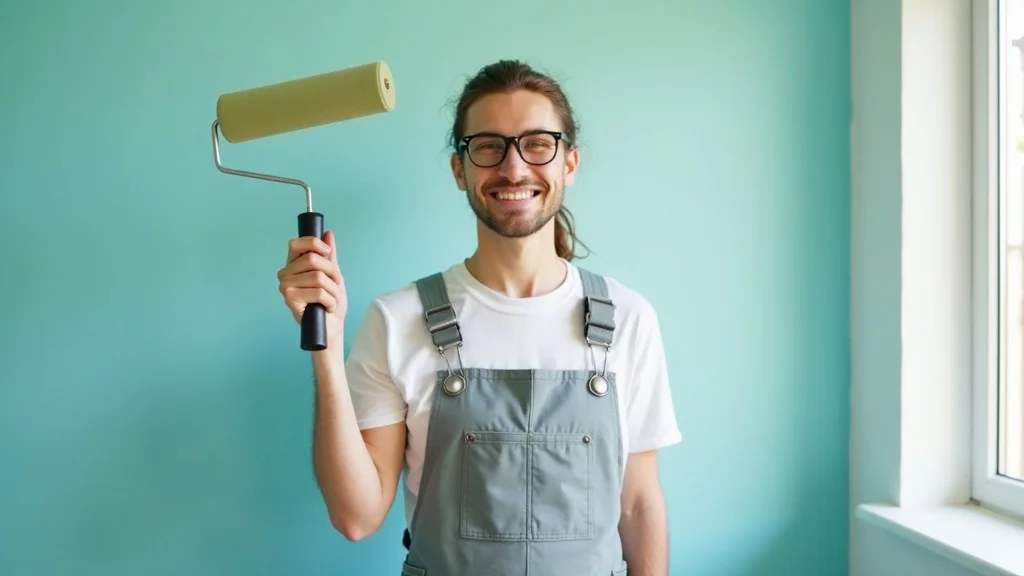 Professional painter testimonial endorsing short-form video marketing for painters