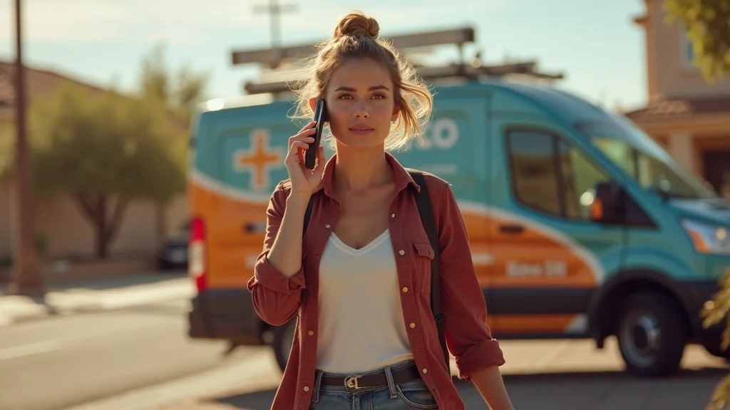 Albuquerque service professional on the phone, demonstrating responsiveness in customer reactivation campaigns