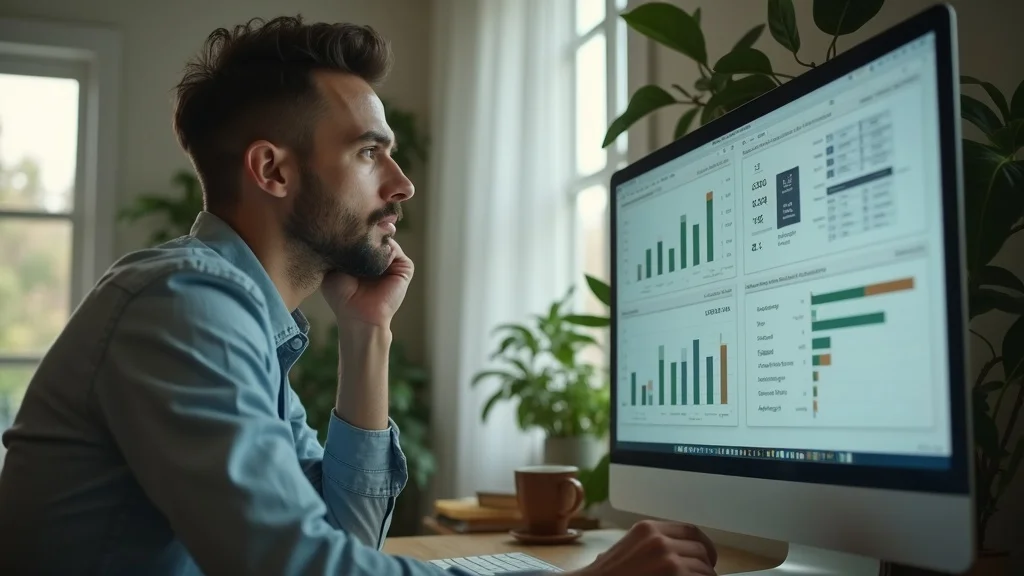 Marketer analyzing AI marketing workflow pitfalls and how human-driven strategies solve them for small businesses