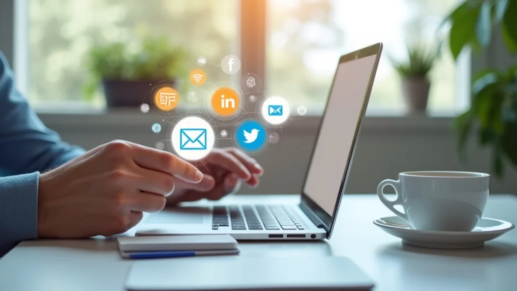 sequential assembly of digital marketing assets prioritizing blog posts, social media, and email marketing for operational impact