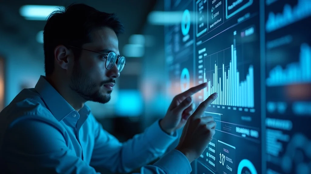 AI-powered dashboard showcasing sales and marketing automation workflows for SMB growth