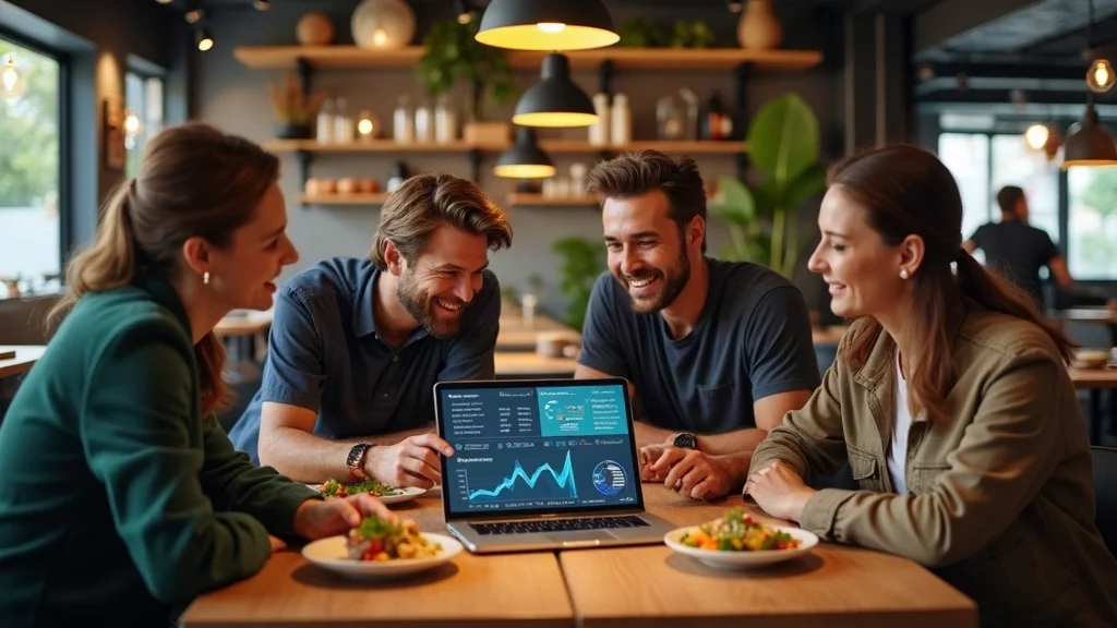 restaurant marketing team uses AI-driven insights to design a strategic offer creation campaign targeting ideal customers